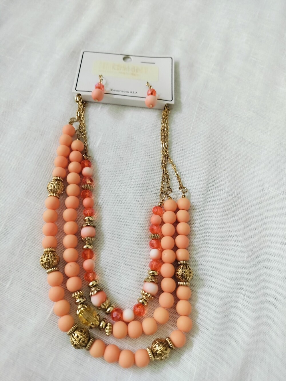 Chérie by Para II Fashion Necklace & Earring Set - Sample Prototype Piece
